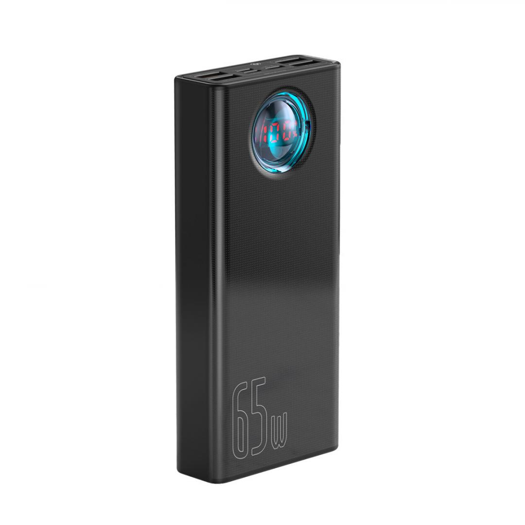 Baterie externa Baseus Ambilight, capacitate 30.000 mAh, 4 porturi iesire - Image 3