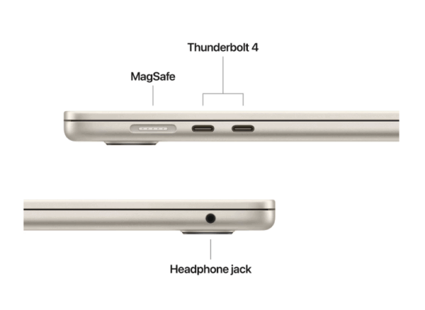 MacBook Air 15.3" Retina/Apple M4 (CPU 10-core, GPU 10-core, Neural - imagine 3