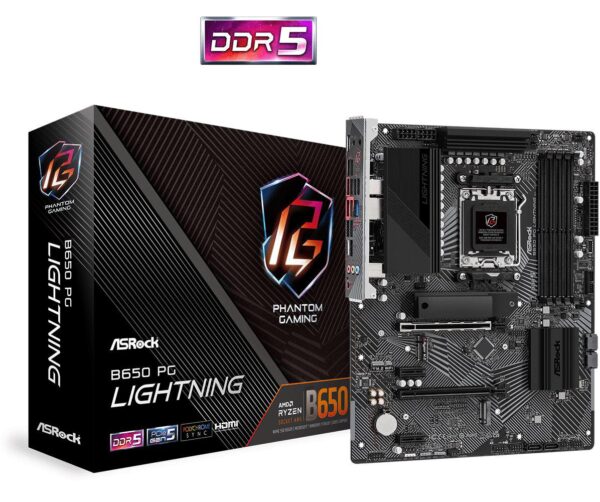 Placa de bază ASRock B650 PG LIGHTNING AM5