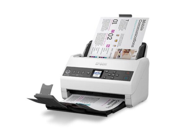 Scanner Epson DS-730N, dimensiune A4, tip sheetfed, viteza scanare: 40 - imagine 4