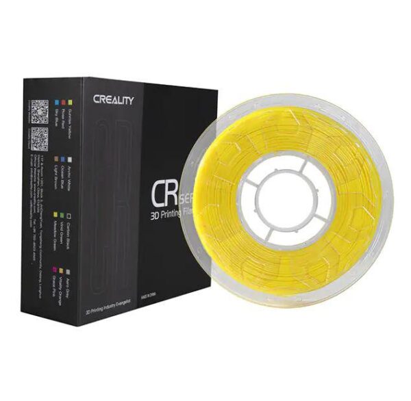 CREALITY CR PLA 3D Printer Filament, yellow, 1KG, Printing temperature: