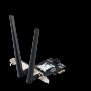 ASUS PCE-AX1800 Wifi AX1800 Bluetooth 5.2 PCIe adapter, WI-FI 6,