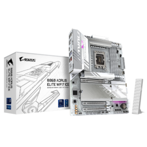 Placa de bază Gigabyte B860 AORUS ELITE WIFI7 ICE LGA1851