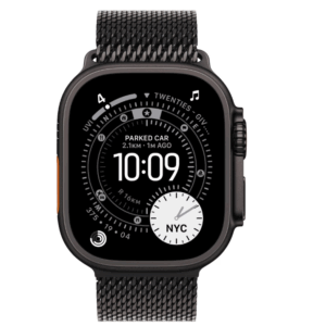 Apple Watch Ultra 3 GPS + Cellular 49mm Black Titanium Case with Black