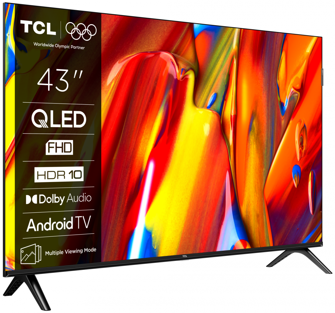 Televizor TCL QLED 43V5C, 108 cm, Smart Google TV, Full - Image 3