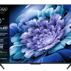 Televizor QD-MiniLED TCL 127 cm, 50C61K, 4K, Smart TV, WiFi,