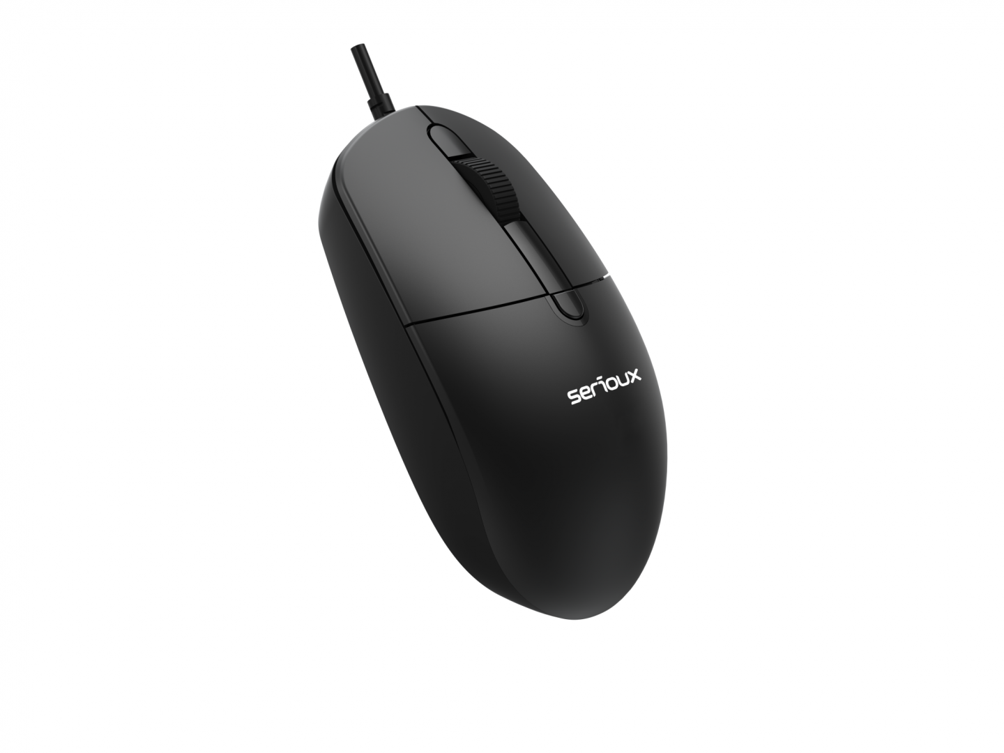 Kit Serioux cu fir, Tastatura: interfata USB, 104 taste, material - imagine 9