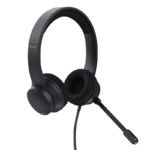 Casti Head-band Trust Ayda, wired, noise-canceling, Negru