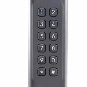 Card reader Hikvision, DS-K1802EK; Reads EM card, with keypad; Card