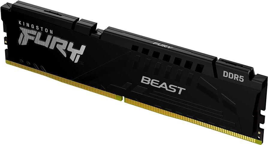 Memorie RAM Kingston FURY Beast, 16GB DDR5, 5600MHz, CL36 - imagine 3