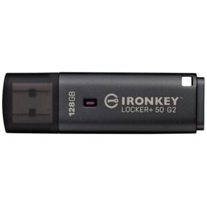 Memorie USB Flash Drive Kingston 128GB IronKey Locker+ 50 G2