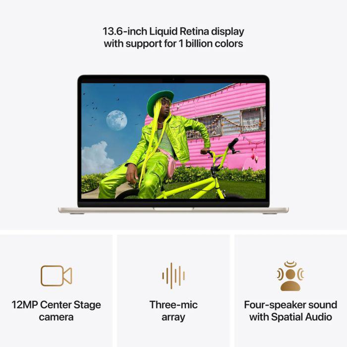 MacBook Air 15.3" Retina/Apple M5 (CPU 10-core, GPU 10-core, NeuralEngine16-core)/24GB/1TB - Image 8