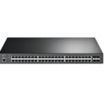 "JetStream™ 48-Port Gigabit and 4-Port 10GE SFP+ L2+ Managed Switch