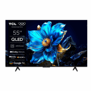 Televizor TCL QLED 55P7K, 139 cm, Smart Google TV, 4K,