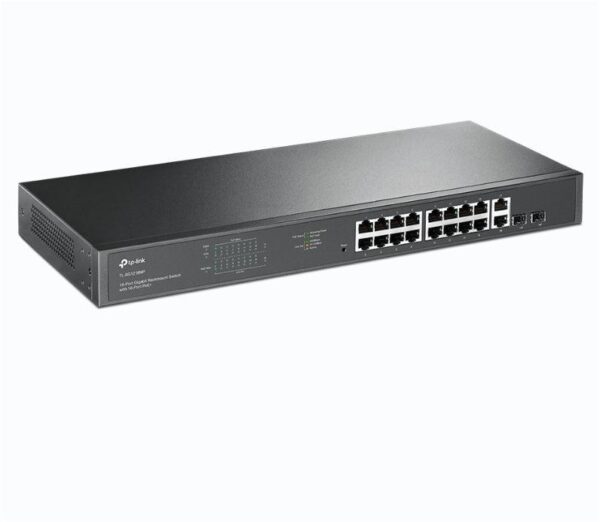 "18-Port Gigabit Rackmount Switch with 16-Port PoE+ PORT: 16× - imagine 4