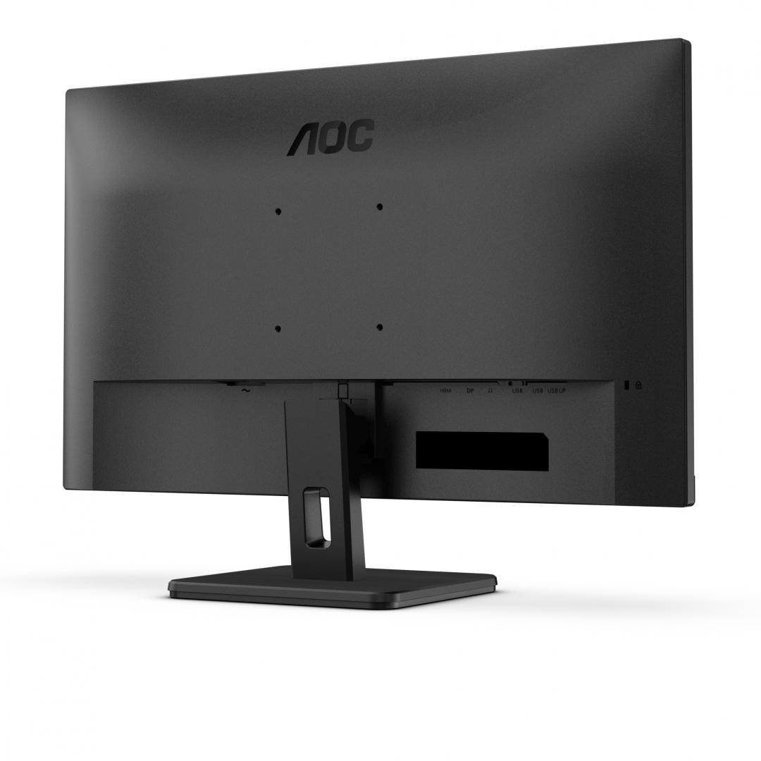 Monitor Consumer AOC Q27E3UMF, 27", 2560 x 1440 pixeli, Black, - imagine 8