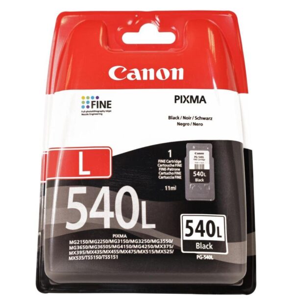 Cartus cerneala Canon PG-540 L, black, capacitate 11ml , pentru