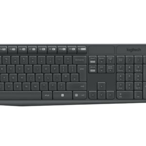 Kit Tastatura + mouse wireless Logitech MK235, interfata USB, distanta