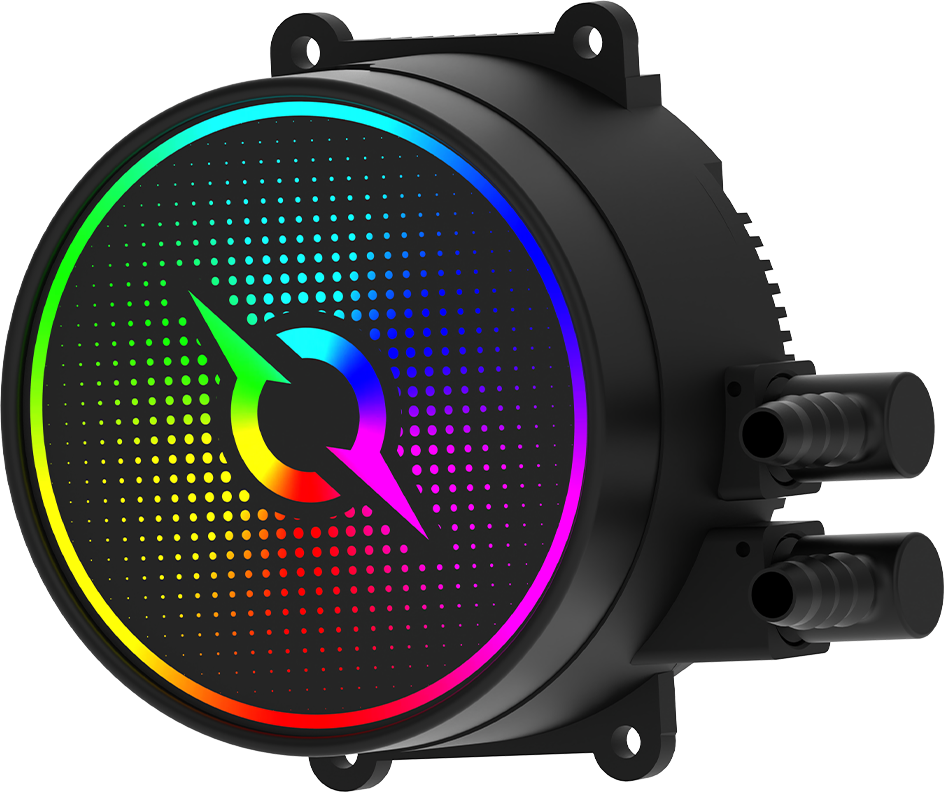 Cooler Procesor AQYRIS AQUARIUS 360 AIO ARGB NEGRU - imagine 6