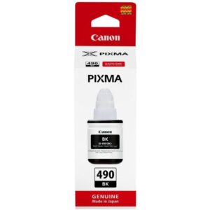 Cartus cerneala Canon GI-490 BK, pigment black, capacitate 135ml, pentru