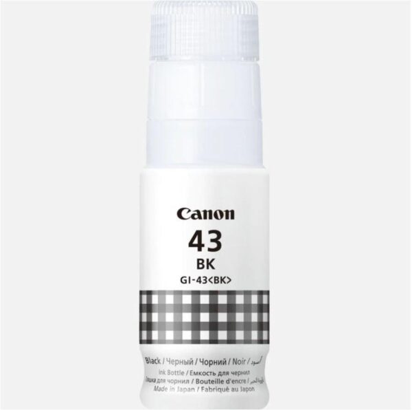 Cartus cerneala Canon GI-43 BK, culoare negru, capacitate 3800 pagini,60ml,pentru