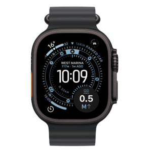 Apple Watch Ultra 3 GPS + Cellular 49mm Black Titanium Case with Black