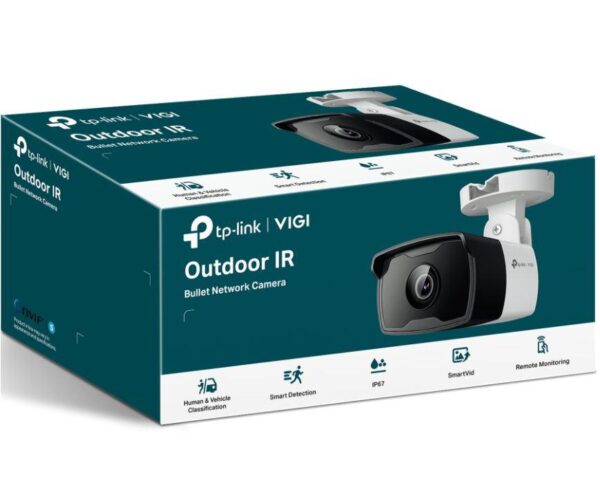 "TP-LINK VIGI 4MP Outdoor Bullet Network Camera,VIGI C340i(4mm), 1/3""Progressive Scan - imagine 3