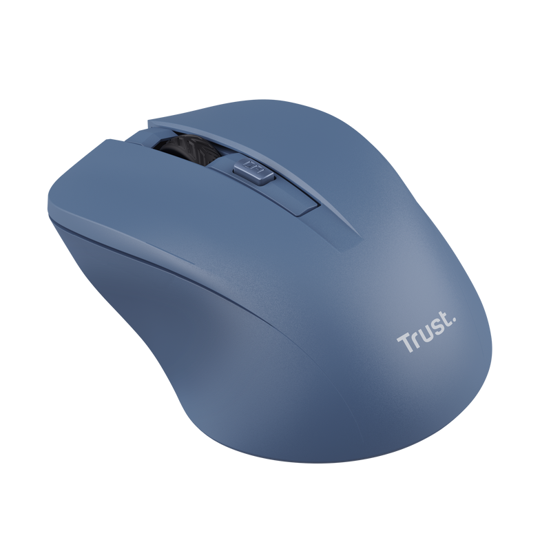 Mouse Wireless Trust Mydo, 1800 dpi, Albastru - imagine 3