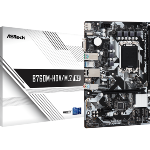 Placa de bază ASRock B760M-HDV/M.2 DDR4 LGA1700