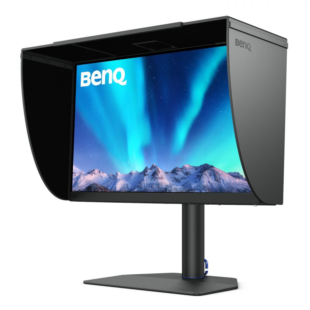 Monitor Consumer BenQ SW272Q, 27", 2560 x 1440 pixeli, Black, - imagine 8