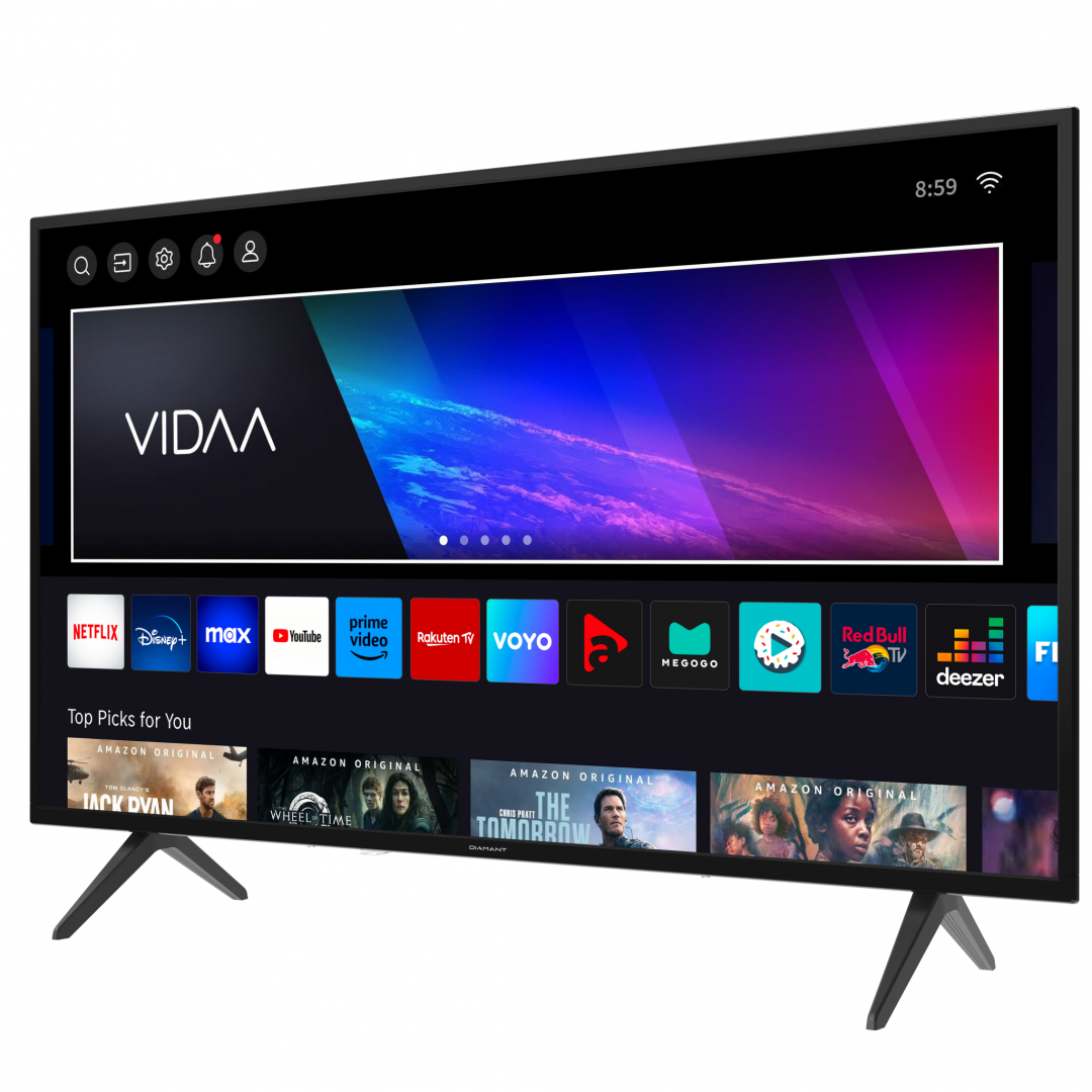 LED TV DIAMANT SMART 24HL4330H/C, 60 cm, HD, VIDAA - imagine 4
