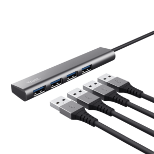 HUB USB Trust Halyx, USB-C la 4 x USB-A 3.2