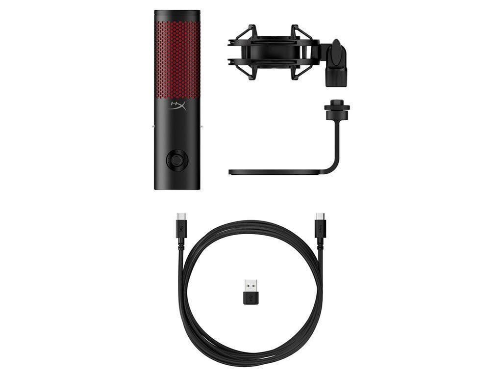 Microfon HyperX QuadCast 2, USB-C, pentru gaming, streaming si podcasting, - imagine 4