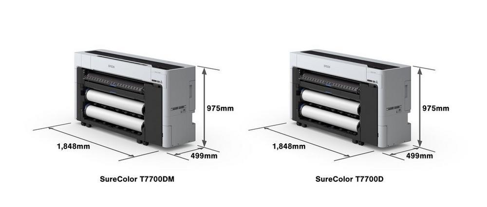 EPSON SC-T7700DM A0 LARGE FORMAT Multifunctional, 6 culori, viteza printare - imagine 4
