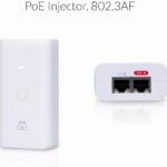 Ubiquiti POE External Injector, U-POE-AF, Output Voltage 48VDC @ 0.32A,