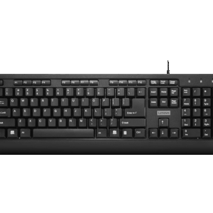 Tastatura Lenovo 160 Wired,  Interfata tastatura: USB, Numar taste: