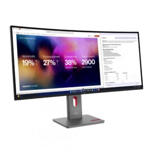 Monitor  LenovoThinkVision P40WD-40 Monitor; 39.7"IPS, WUHD (5120x2160), 21:9, Brightness: