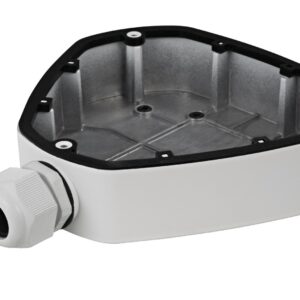 Hikvision Junction box DS-1280ZJ-DM25; compatibil cu DS-2CD6332FWD-XXX, DS-2CD6362F-XXX; aluminiu, alb.