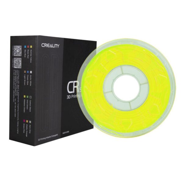 CREALITY CR PLA 3D Printer Filament, 1kg, fluorescent yellow, Printing
