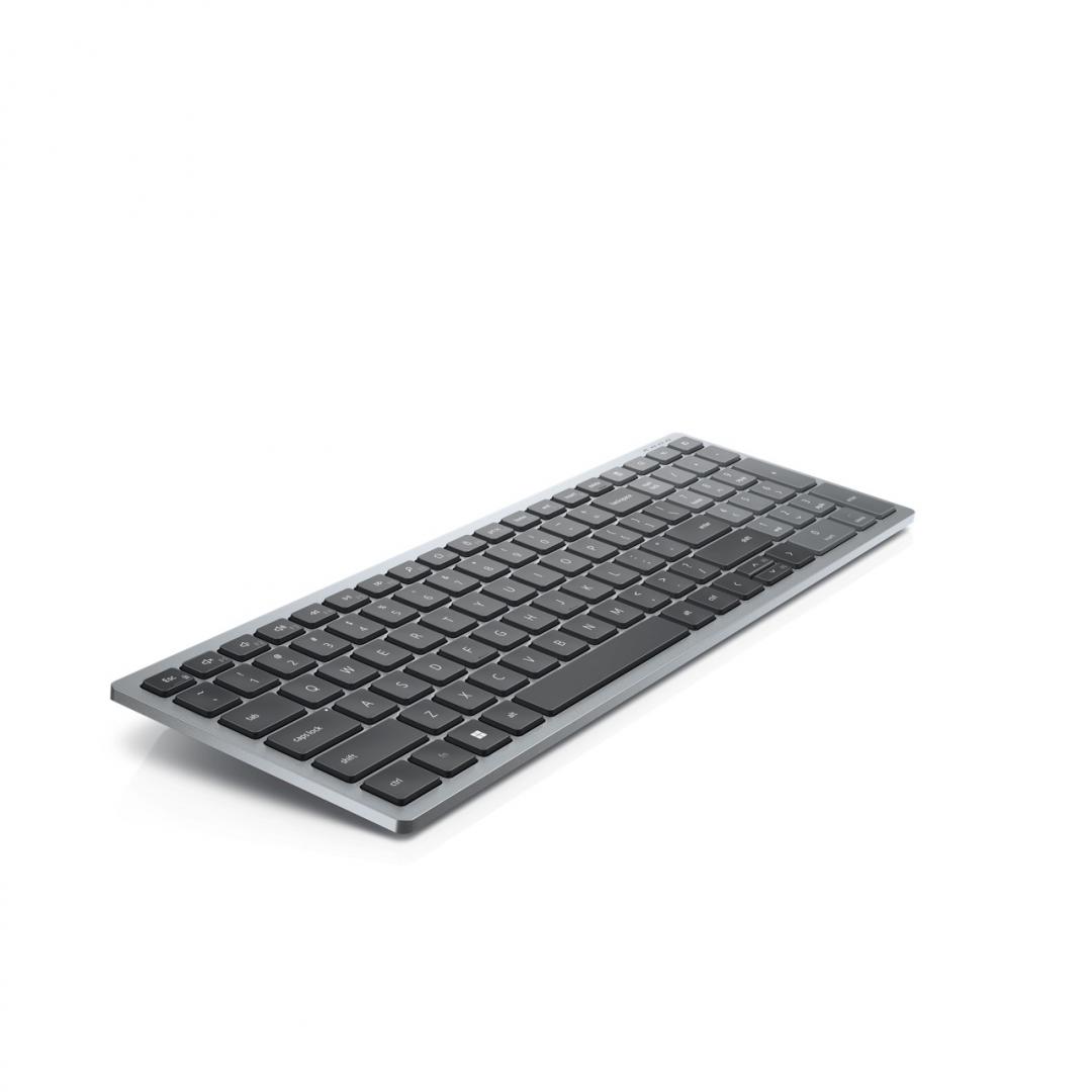 Tastatura Wireless DELL KB740, Fara fir, Gri - imagine 10