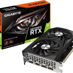 Placa Video GIGABYTE GEFORCE RTX 3050 WINDFORCE OC 8G V2