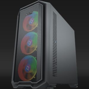 Carcasa AQIRYS WEZEN, RGB, Mid Tower, Black