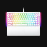 Tastatura Mecanica Gaming Razer BlackWidow V4 75%, RGB, USB, Alb