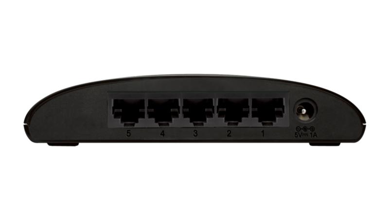 Switch D-Link DES-1005D, 5 port, 10/100 Mbps - imagine 3
