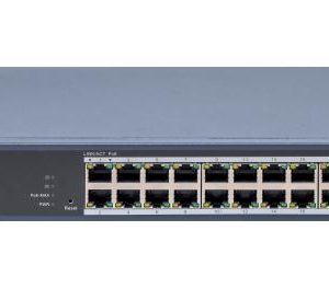 Switch PoE Hikvision SWITCH 24+2 GIGABIT POE: 24 × Gigabit