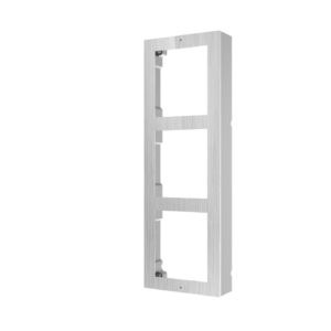 Panou frontal pentru 3 module videointerfon modular Hikvision DS-KD- ACW3/S;