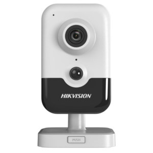 Camera de supraveghere IP cube 4MP Hikvision DS-2CD2443G2-IW(2.8MM)(W), lentila fixa