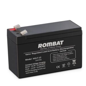 Acumulator stationar 7Ah/12V HGL12-7, Dimensiuni 151 x 65 x 101