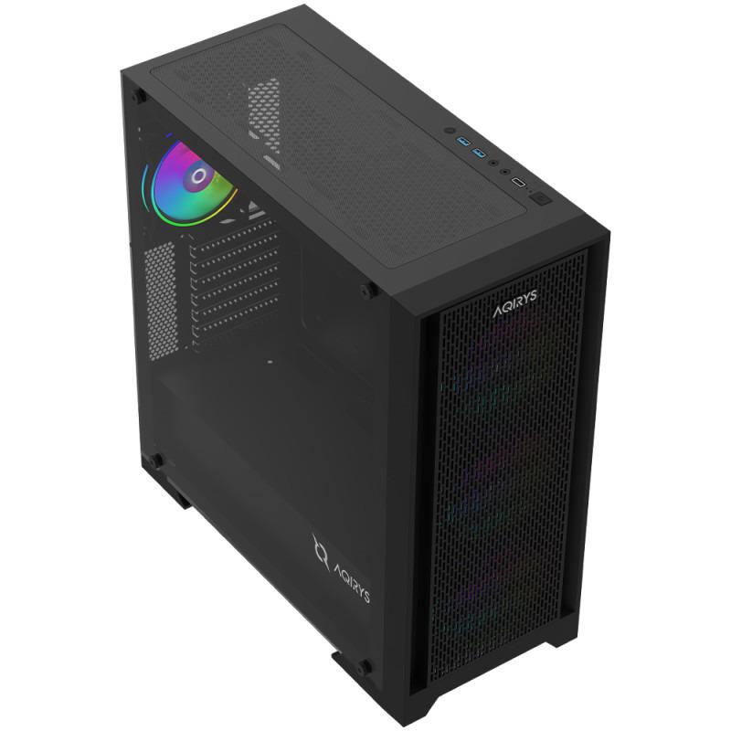Carcasa AQIRYS Avior, RGB, Mid Tower, Black - Image 13