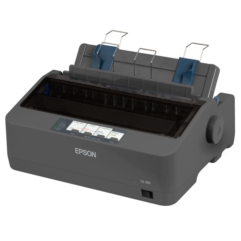 Imprimanta matriceala mono Epson LQ-350, dimensiune A4, numar ace: 24 - imagine 3